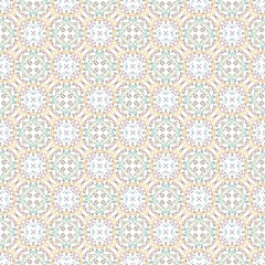 Decorative background made of small dotes. The rich decoration of abstract patterns for construction of fabric or paper. 
