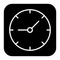 Clock Glyph icon