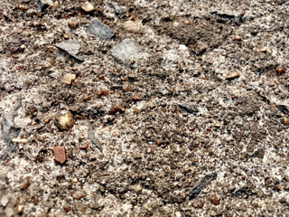 The texture of the old plaster wall with a very unusual beautiful pattern.