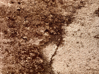 The texture of the old plaster wall with a very unusual beautiful pattern.
