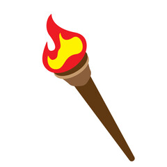 torch icon illustration