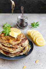 Lemon pancakes 