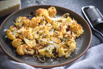 Parmesan-Roasted Cauliflower