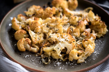 Parmesan-Roasted Cauliflower