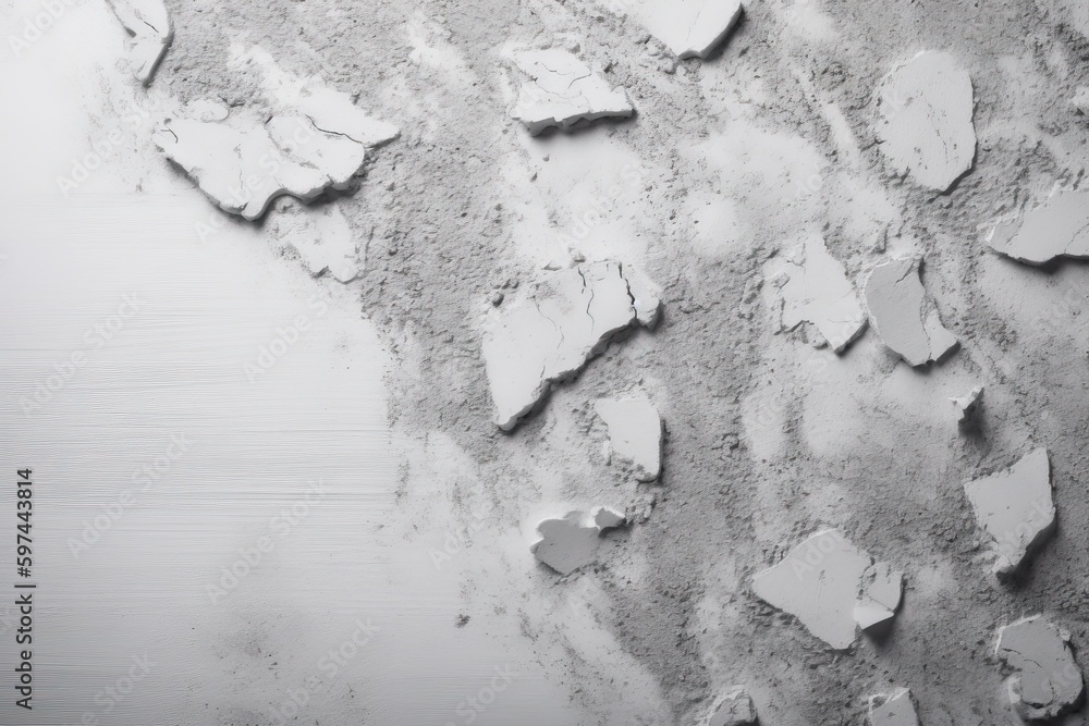 Poster monochromatic image of soil particles. generative ai