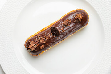 delicious eclair desserts from the chef

