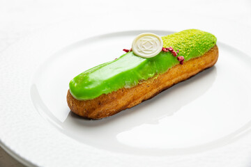delicious eclair desserts from the chef
