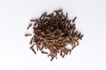 Cloves isolated on white background