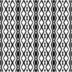 Monochrome pattern. Abstract texture for fabric print, card, table cloth, furniture, banner, cover, invitation, decoration, wrapping.seamless repeating pattern.Black and white color.