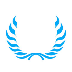 Un Peacekeepr Blue Wreath Leaves 