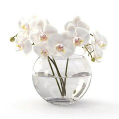 flower in vase, ai generated