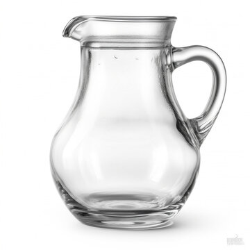 empty glass jug ,ai generated