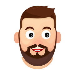 Obraz premium cartoon man