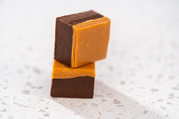Caramel fudge