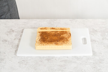 Christmas Eggnog fudge