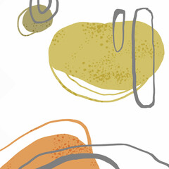 soft colored abstract illustration for decoration