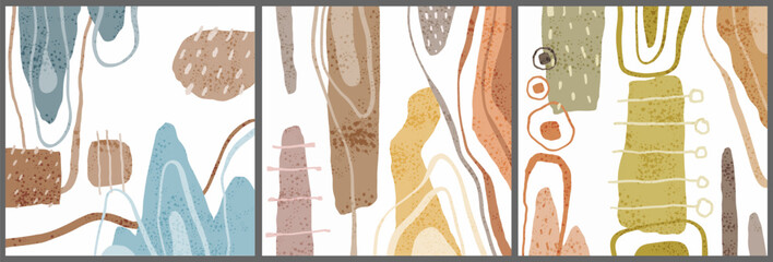soft colored abstract illustration for decoration