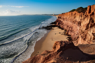 Beach, sky, blue sky, orange, Cotovelo, Natal, fisher, relax, dunas, fal&eacute;sias