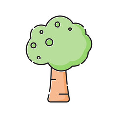 World Environment Day Icon Tree symbol design