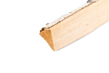 Birch firewood log