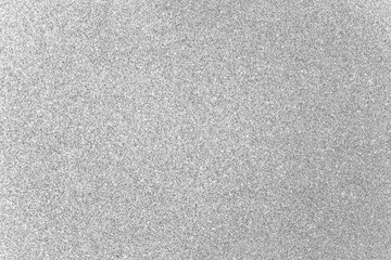 Silver glitter christmas abstract bokeh background