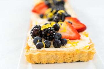 Mascarpone tart