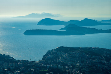 view of the city of kotor country