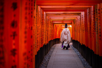 Fushimi Inari Shrine in Kyoto - Japan
