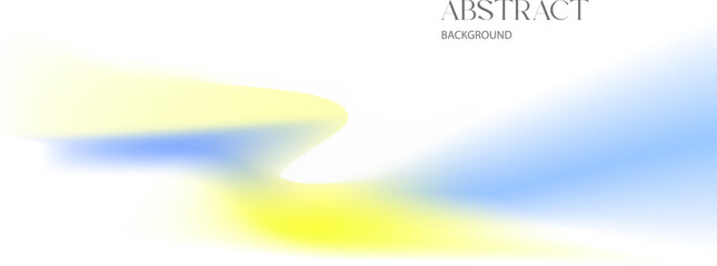Abstract background template design light blue and yellow gradient color on white