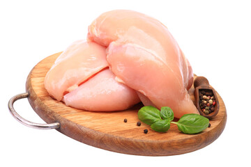 Chicken meat isolated 