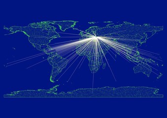Vibrant, detailed map for Moldova emphasizing export, technology, trade and innovation. Ideal for businesses, entrepreneurs. Enhance presentations and marketing materials.