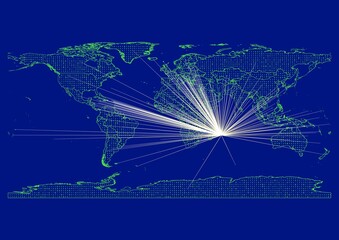Vibrant, detailed map for Mauritius emphasizing export, technology, trade and innovation. Ideal for businesses, entrepreneurs. Enhance presentations and marketing materials.