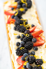 Mascarpone tart