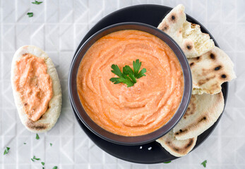 Roasted tomatoes dip
