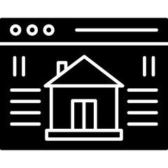 Real Estate Website Icon