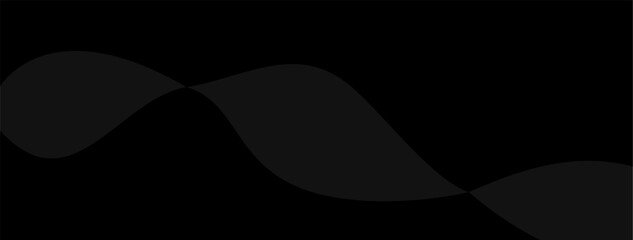 Premium abstract background in minimalist black with fancy dark geometric elements.	