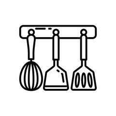 Baking Supplies icon in vector. Illustration
