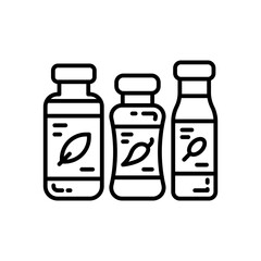 Spices icon in vector. Illustration