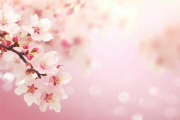 Fototapeta premium cherry blossoms, sakura illustration, AI contents by Mdjourney