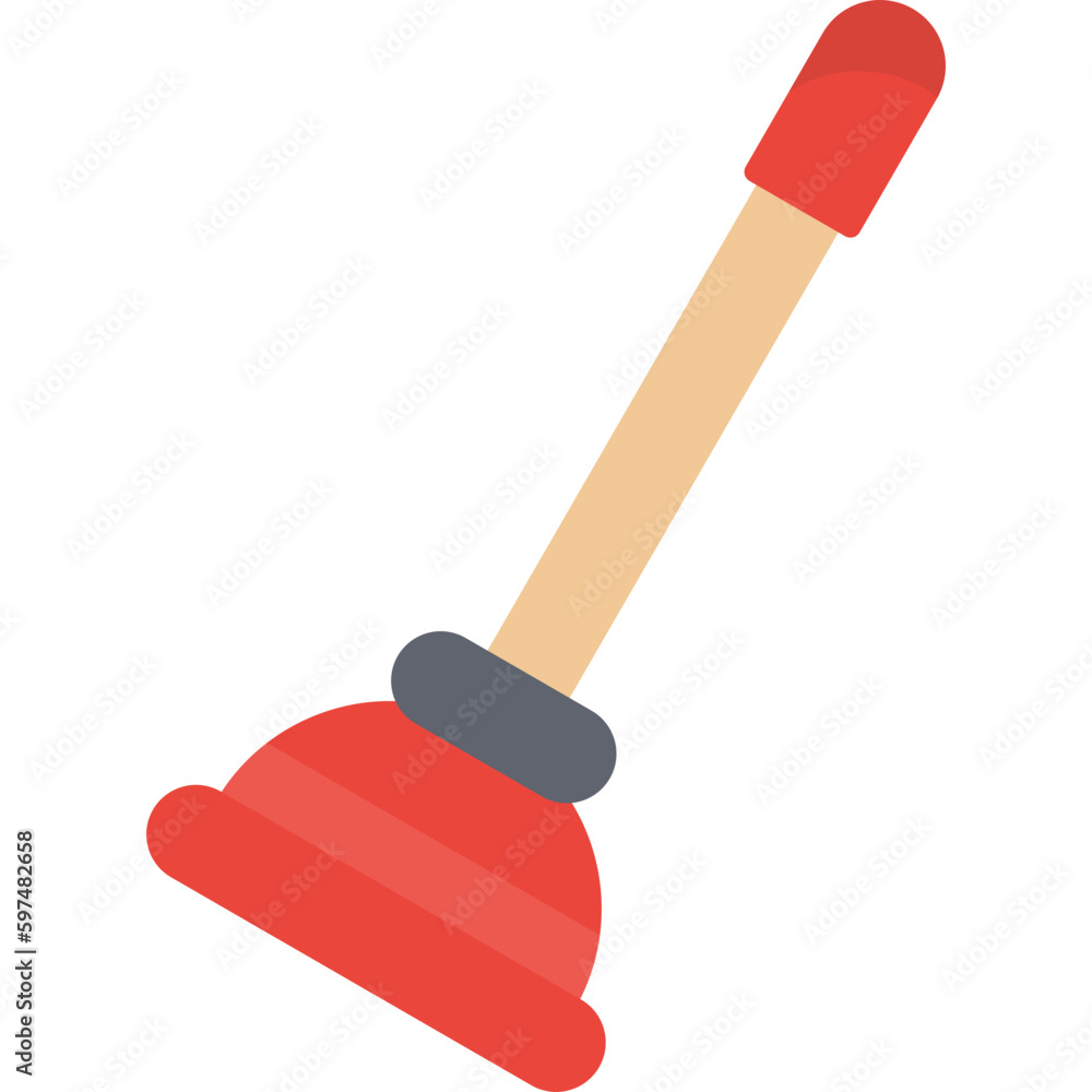 Poster plunger icon