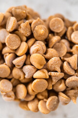 Chocolate fudge with peanut butter swirl