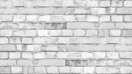 White gray light damaged rustic brick wall brickwork stonework masonry texture background