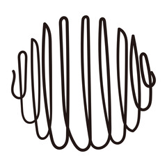 Abstract line circulation element template © fiyixiang