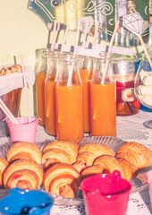 breakfast in the kitchen