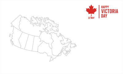 Happy Victoria Day Background