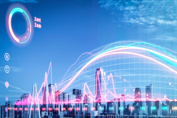 Concept of Urban Architectural Landscape and Trends in Financial Stocks, Market Securities, Real Estate, and Economic Development