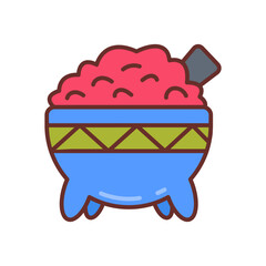 Ethnic Foods icon in vector. Illustration