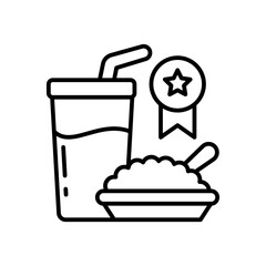 Halal Food icon in vector. Illustration