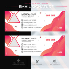 Email signature template design post