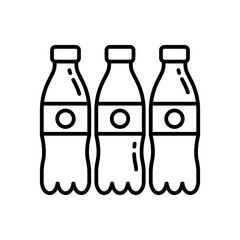 Carbonated Beverages icon in vector. Illustration